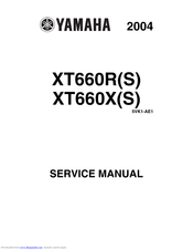 Yamaha XT660R Service Manual