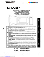 SHARP R-25AT Operation Manual