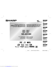 SHARP SD-AS10H Operation Manual