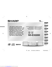 SHARP SD-EX220H Operation Manual