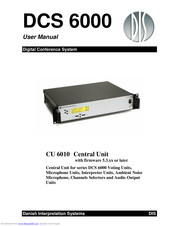 Danish Interpretation Systems CU 6010 User Manual