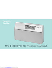 HONEYWELL Programmable Thermostat Owner's Manual
