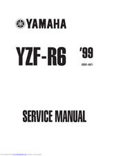 YAMAHA YZF-R6 99 Service Manual