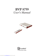 Leadtek BVP 8759 User Manual