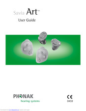 Phonak Savia Art 22 ITC/HS User Manual