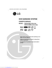 LG DKS-6100BQ Owner's Manual