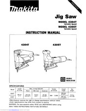 Makita 4305T Instruction Manual