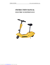 UFREE SCOOTER FS-E12 Instruction Manual