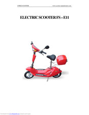 UFREE SCOOTER FS-E11 Quick Manual