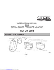 Citizen REF CH-308B Instruction Manual