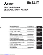 Mitsubishi Electric KA60VA Operation Manual
