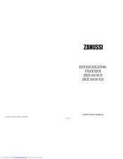 Zanussi ZKR 39 R Instruction Booklet