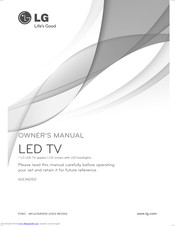 LG 60LN6150 Owner's Manual