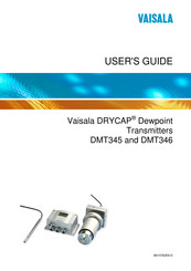 Vaisala DRYCAP DMT346 User Manual