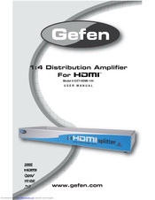 Gefen EXT-HDMI-144 User Manual