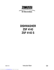 Zanussi Electrolux ZSF 4143 S Instruction Book