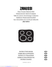 Zanussi ZKT 650 D Instruction Book