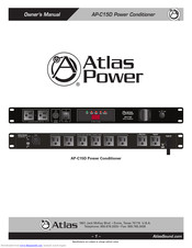 Atlas AP-C15D Owner's Manual