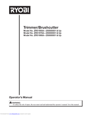 RYOBI ZR51950A Operator's Manual