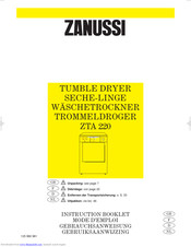 Zanussi ZTA 220 Instruction Booklet