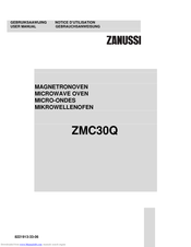 Zanussi ZMC30Q User Manual