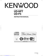 Kenwood UD-NF7 Instrution Manual