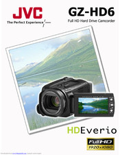 Jvc Everio Gz Hd6 Manuals Manualslib