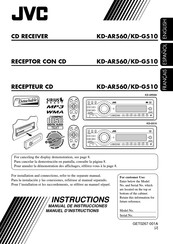 JVC KD-AR560 Instructions Manual