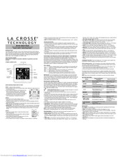 La Crosse C86371 Quick Setup Manual