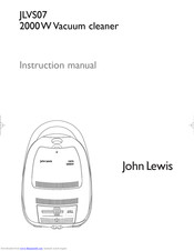 John Lewis JLVS07 Instruction Manual