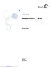Seagate Momentus 5400.1 Cruise ST93012A-AM Product Manual
