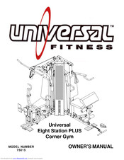 Universal 75015 Owner's Manual