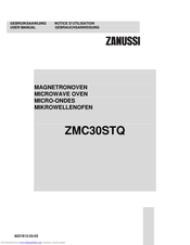 Zanussi ZMC30STQ User Manual