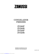Zanussi ZV280P Instruction Booklet