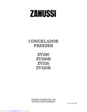 Zanussi ZV280R Instruction Booklet