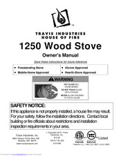 Travis Industries 1250 Insert Owner's Manual