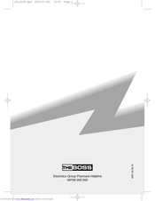 Boss B4205 User Manual