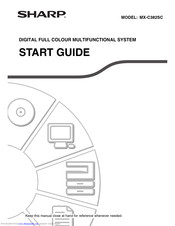 SHARP MX-C382SC Start Manual
