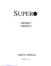 Supero H8DME-2 User Manual