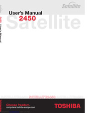 TOSHIBA Satellite 2450 User Manual