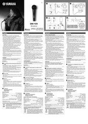 YAMAHA DM-105 Manual