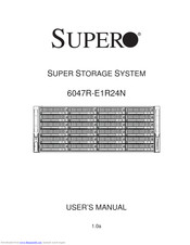 Supero 6047R-E1R24N User Manual