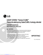 LG SolarCUBE MP9297MLC Owner's Manual