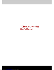 TOSHIBA L10 Series User Manual