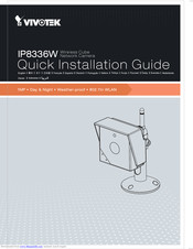 Vivotek IP8336W Quick Installation Manual