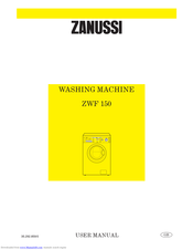 Zanussi ZWF 150 User Manual