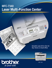 Brother MFC-7340 Manuals | ManualsLib