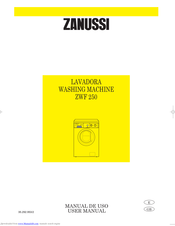 Zanussi ZWF 250 User Manual