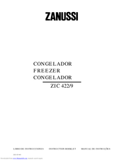Zanussi ZIC 422 Instruction Booklet