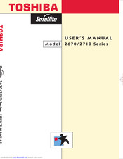 TOSHIBA Satellite 2710 series User Manual